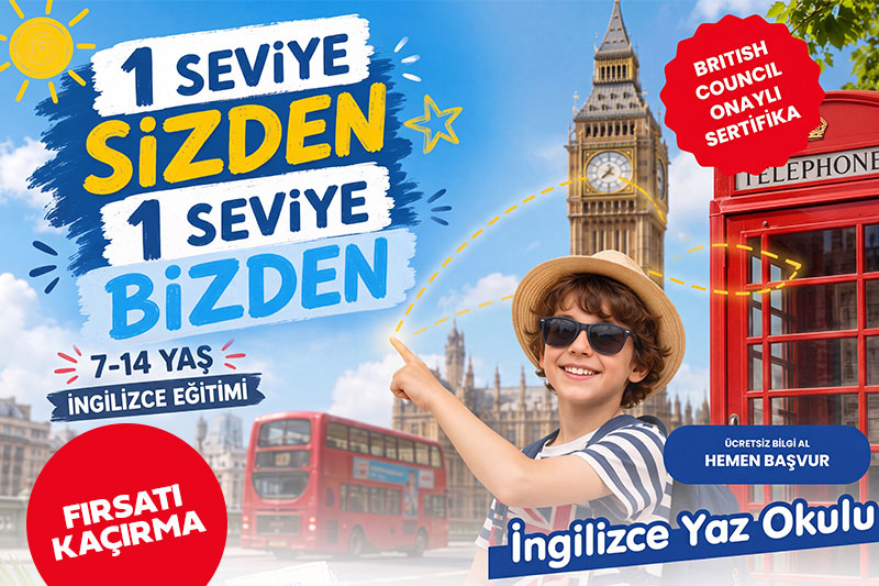 Bursa Çocuk İngilizce Kursu: Yaz Dönemine Özel 2 Seviye Eğitim Fırsatı!